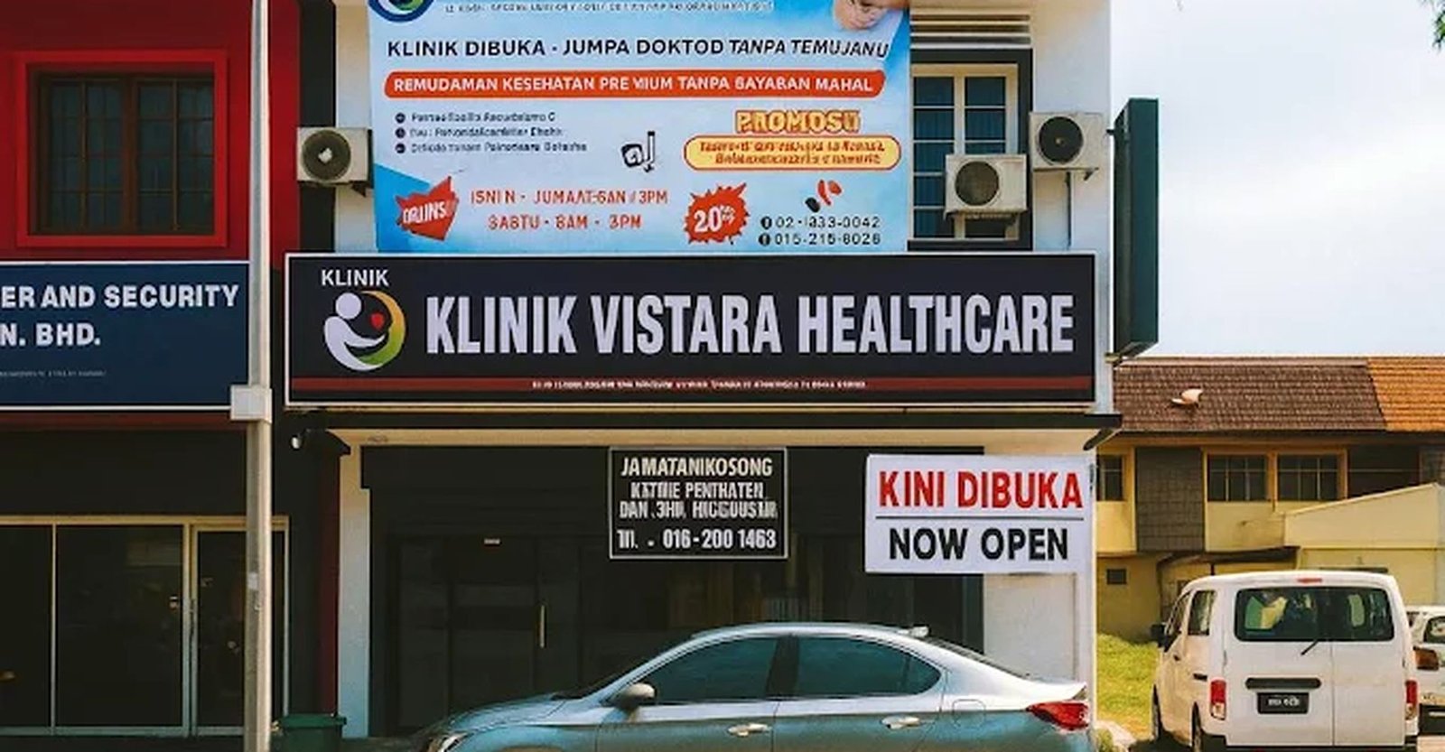 Street view of Klinik Vistara Healthcare in Kawasan 1, Klang, Selangor
